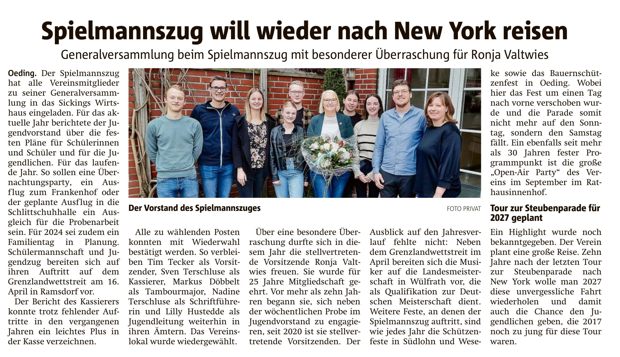 Münsterland Zeitung 22.03.2023
